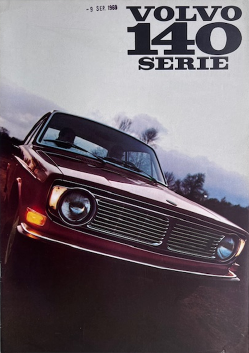 1968 Volvo 140 series original sales brochure