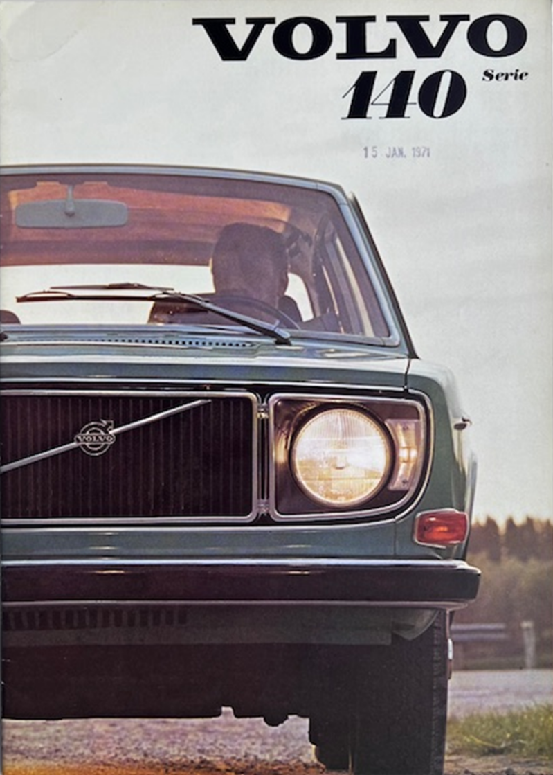 1970 Volvo 140 series original sales brochure