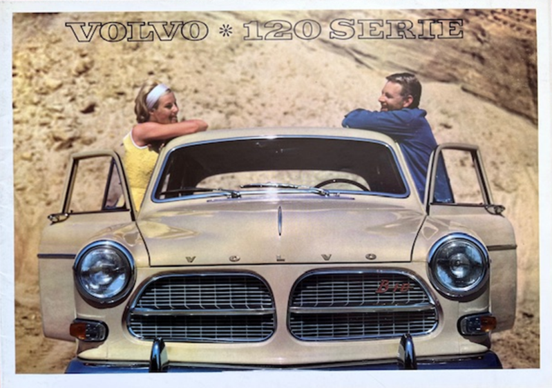 1963 Volvo 120 series original sales brochure