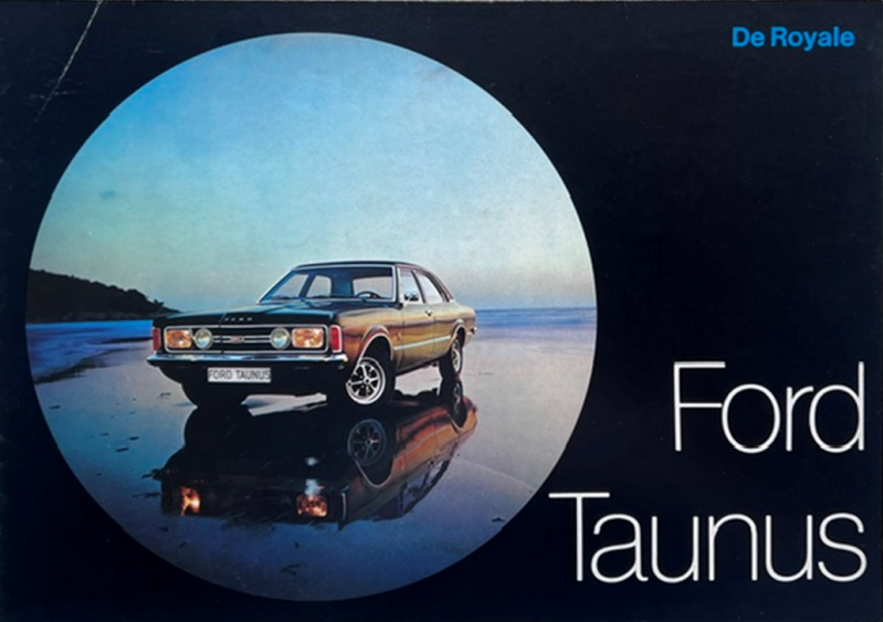 1970 Ford Taunus original sales brochure