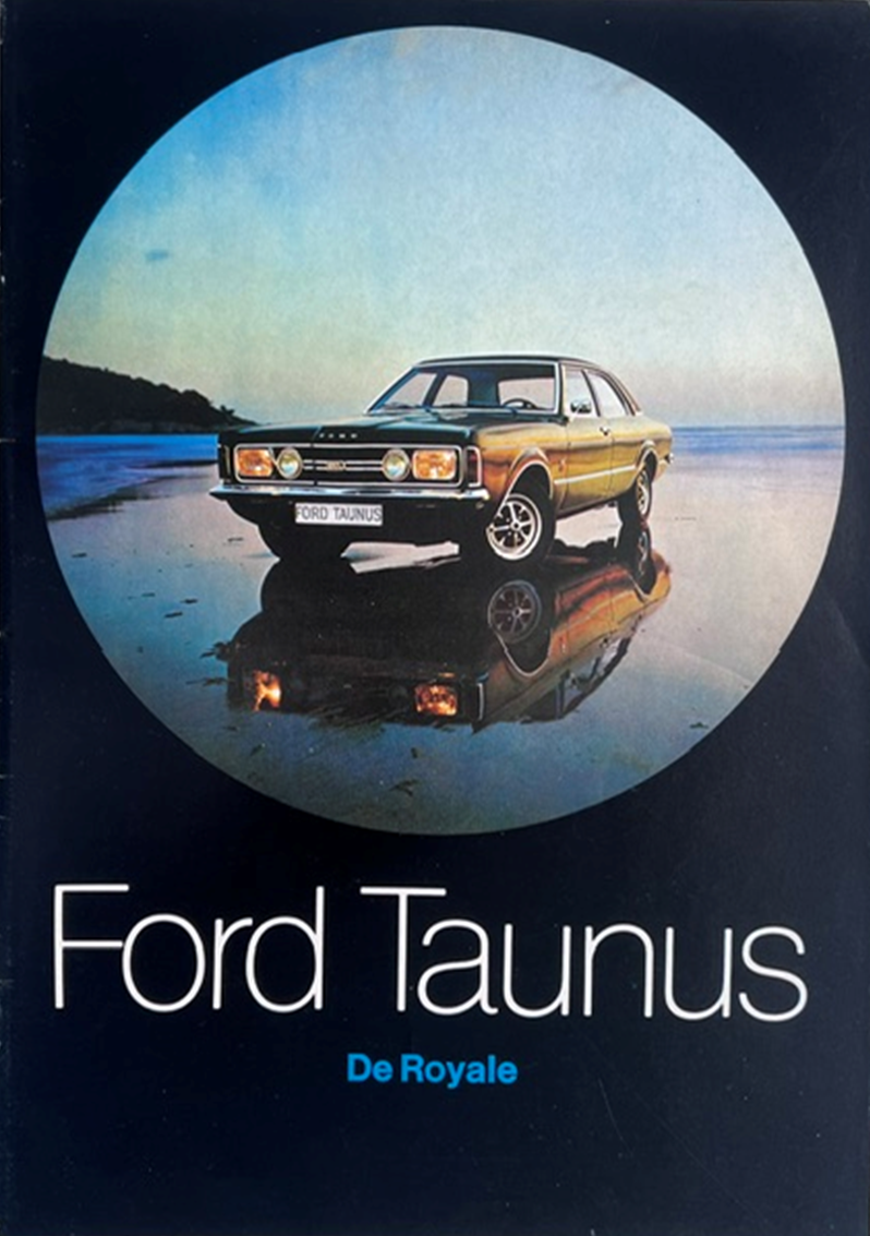 1970 Ford Taunus original sales brochure