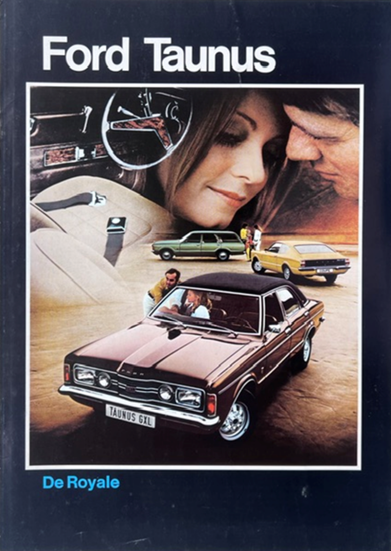 1971 Ford Taunus original sales brochure