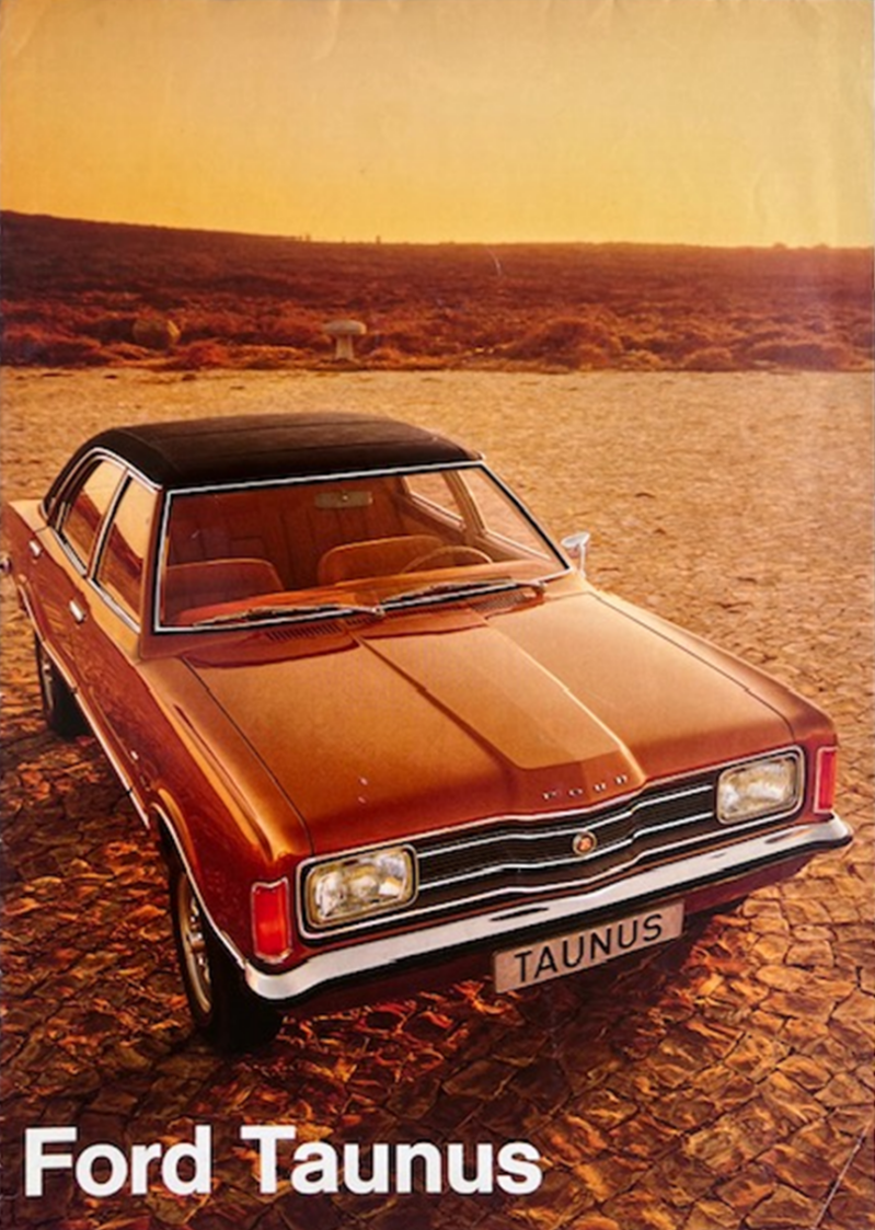 1973 Ford Taunus original sales brochure
