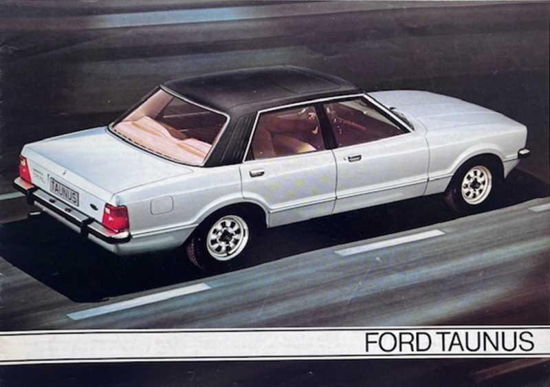 1975 Ford Taunus original sales brochure