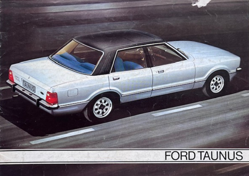 1976 Ford Taunus original sales brochure