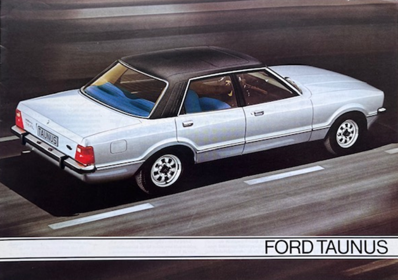1978 Ford Taunus original sales brochure