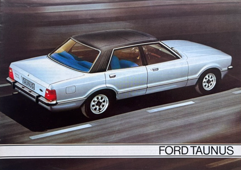 1979 Ford Taunus original sales brochure