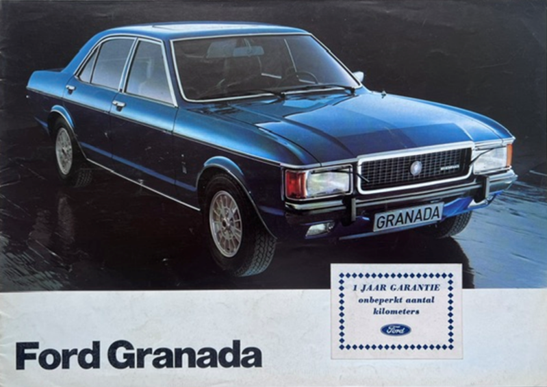 1975 Ford Granada original sales brochure