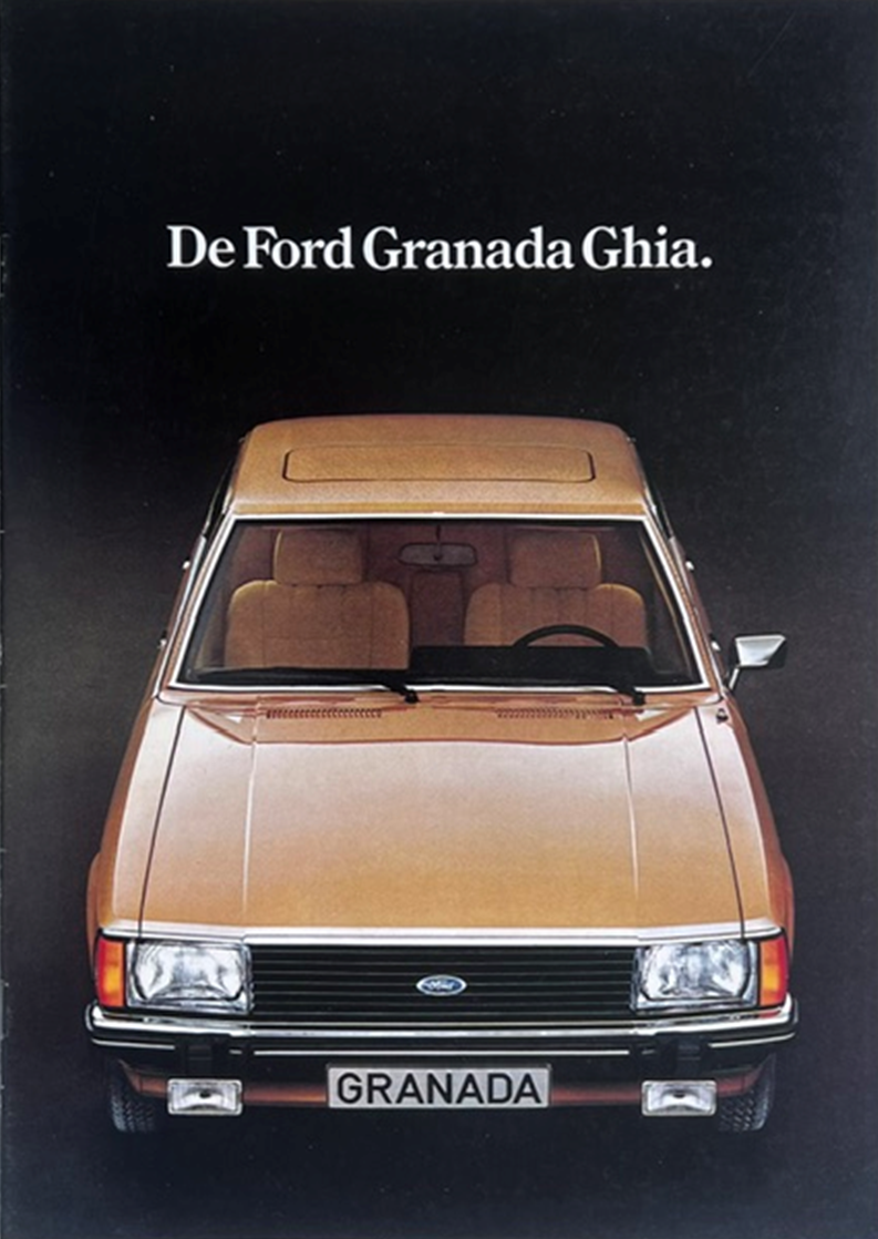 1977 Ford Granada Ghia original sales brochure