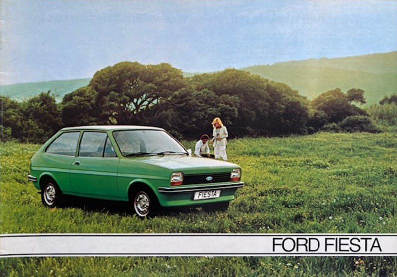 1977 Ford Fiesta original sales brochure