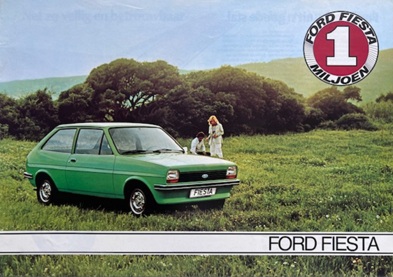 1979 Ford Fiesta original sales brochure
