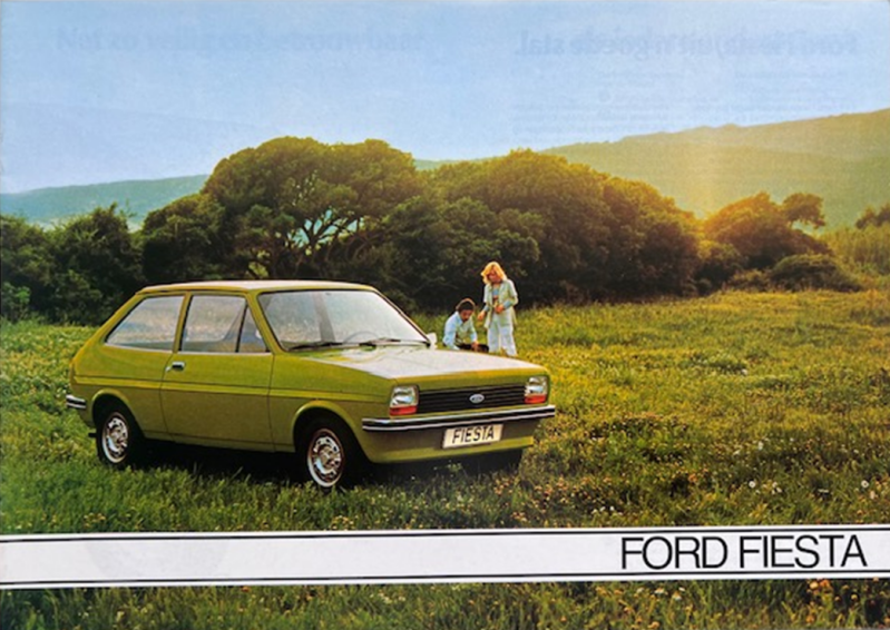 1979 Ford Fiesta original sales brochure