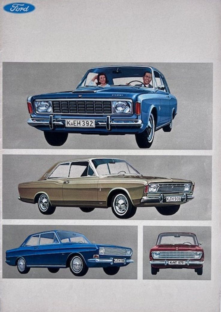 1967 Ford Model range original sales brochure