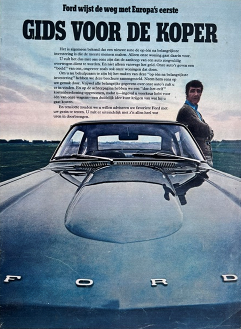 1969 Ford Model range original sales brochure