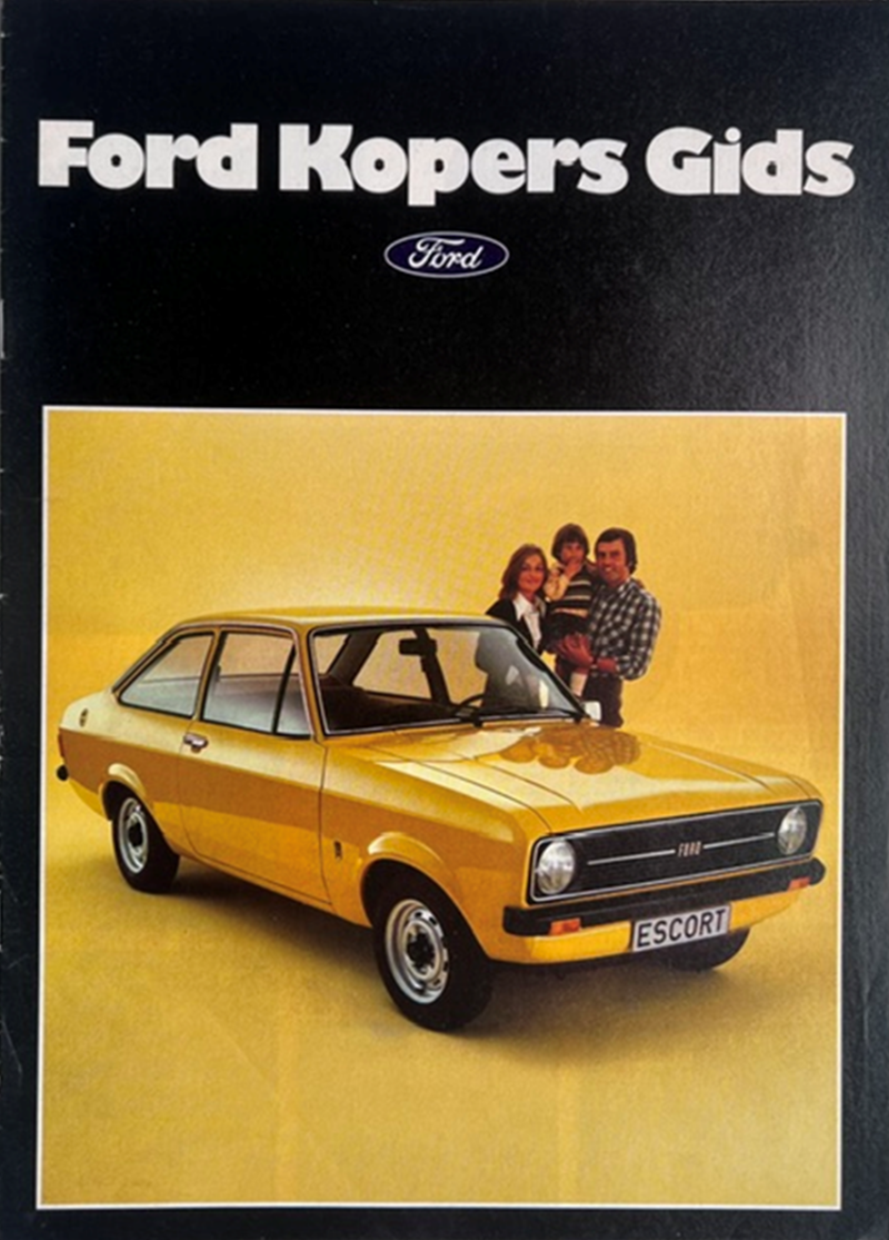 1975 Ford Model range original sales brochure