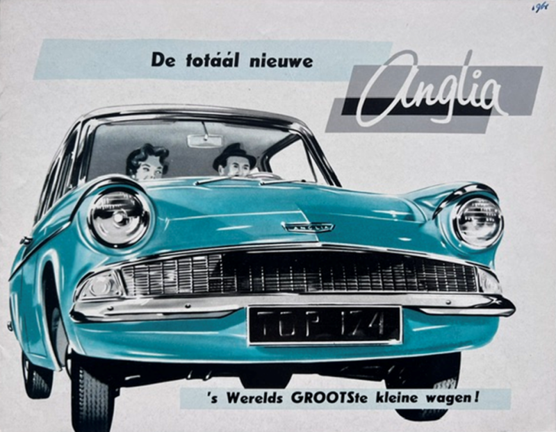 1960 Ford Anglia original sales brochure