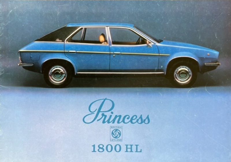 1975 Princess original sales brochure