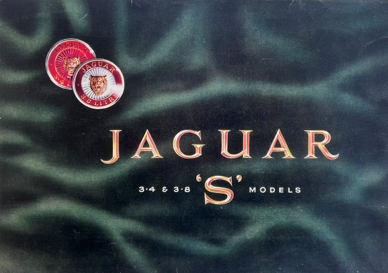 1963 Jaguar S-Type original sales brochure