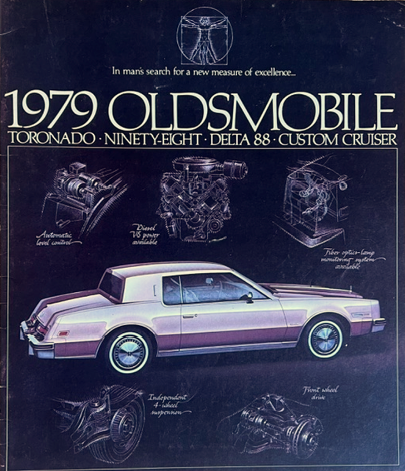 1979 Oldsmobile Model range original sales brochure