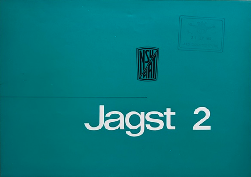 1965 NSU-Fiat Jagst 2 original sales brochure