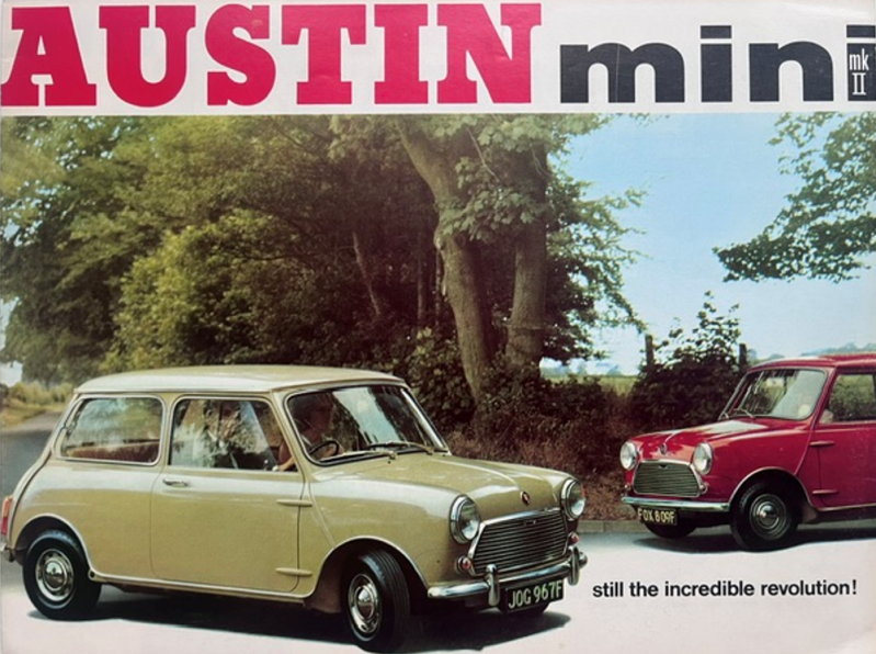 1967 Austin Mini original sales brochure