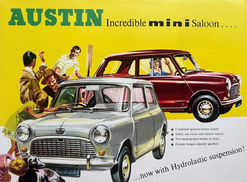 1964 Austin Mini original sales brochure