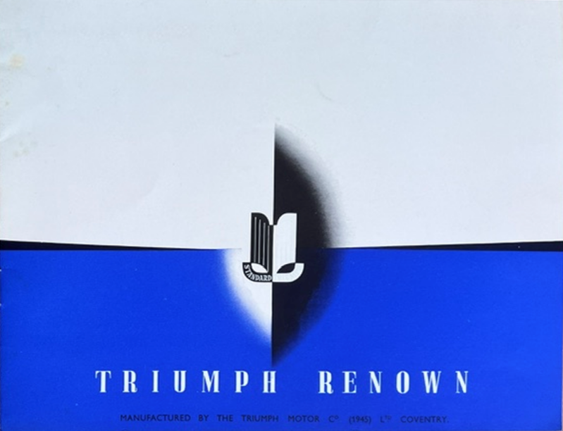 1950 Triumph Renown original sales brochure