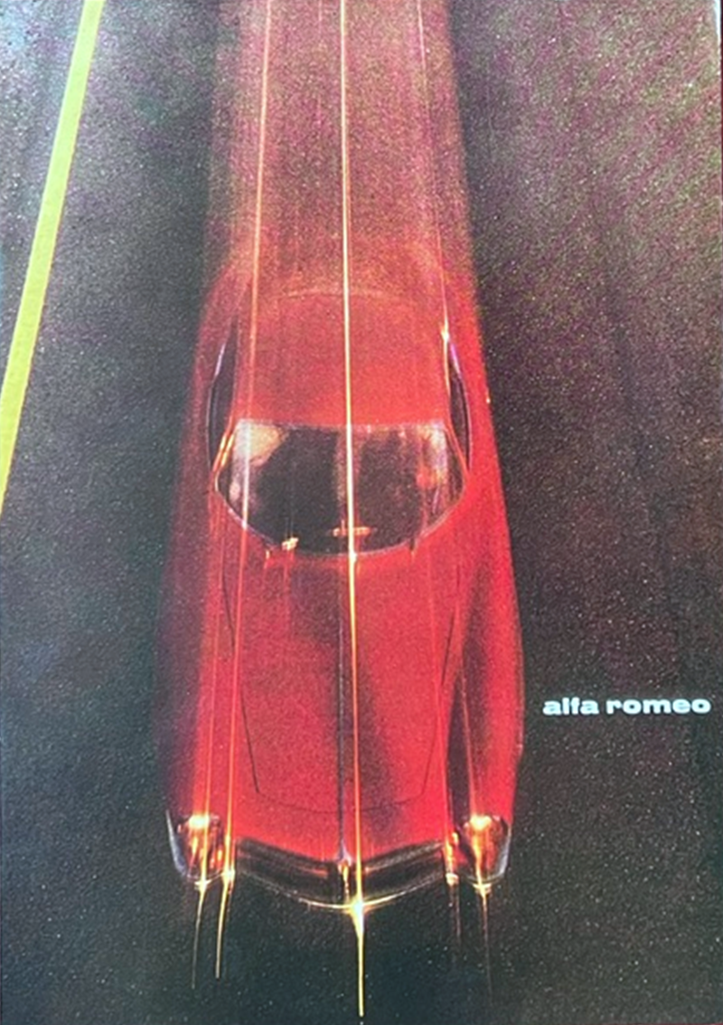 1964 Alfa Romeo Model range original sales brochure