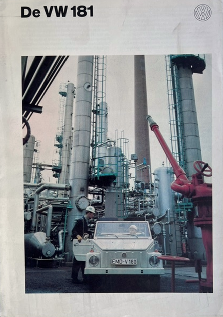 1970 Volkswagen 181 original sales brochure