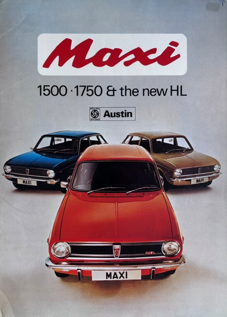 1975 Austin Maxi original sales brochure