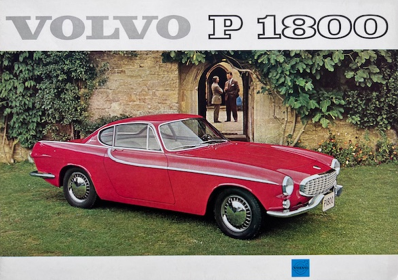 1962 Volvo P 1800 original sales brochure