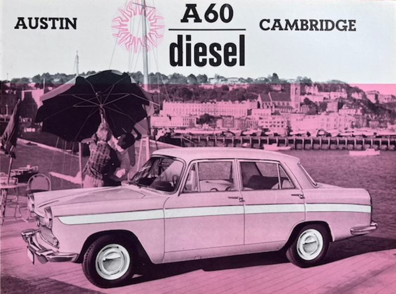 1962 Austin A60 Cambridge diesel original sales brochure
