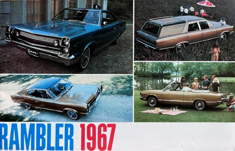 1967 Rambler Model range original sales brochure