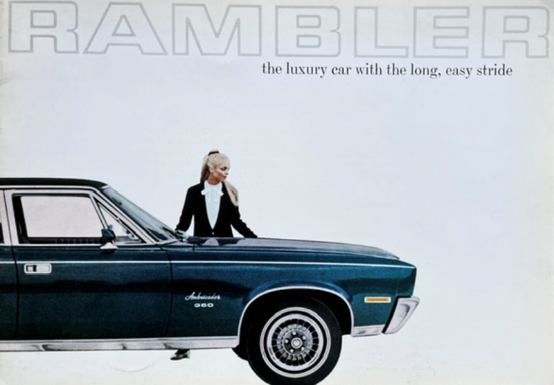 1970 Rambler Model range original sales brochure