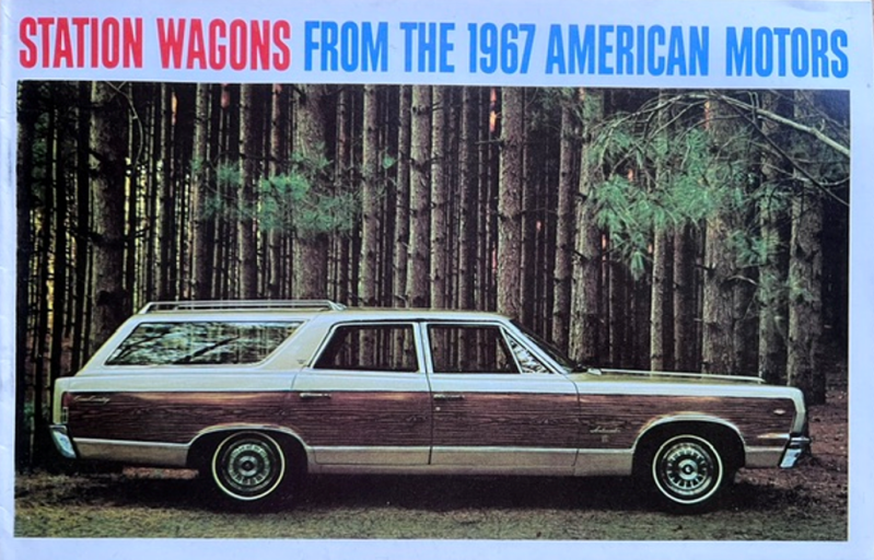 1967 Rambler Model range Wagons original sales brochure