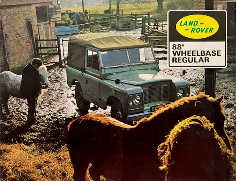 1970 Land Rover 88 original sales brochure