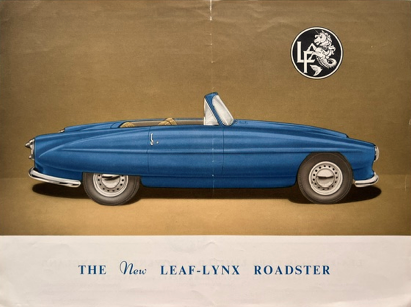 1960 Lea-Francis Lynx original sales brochure
