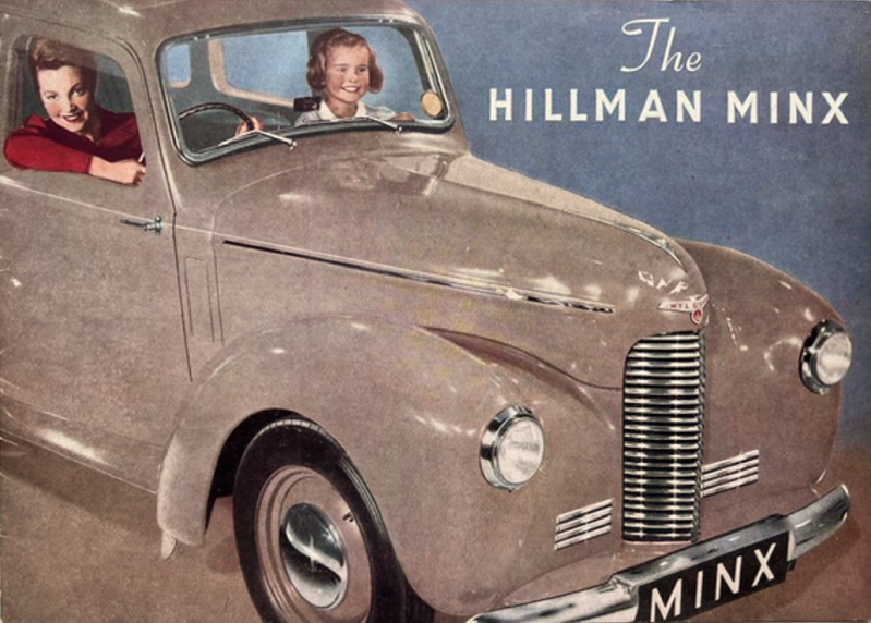 1947 Hillman Minx original sales brochure
