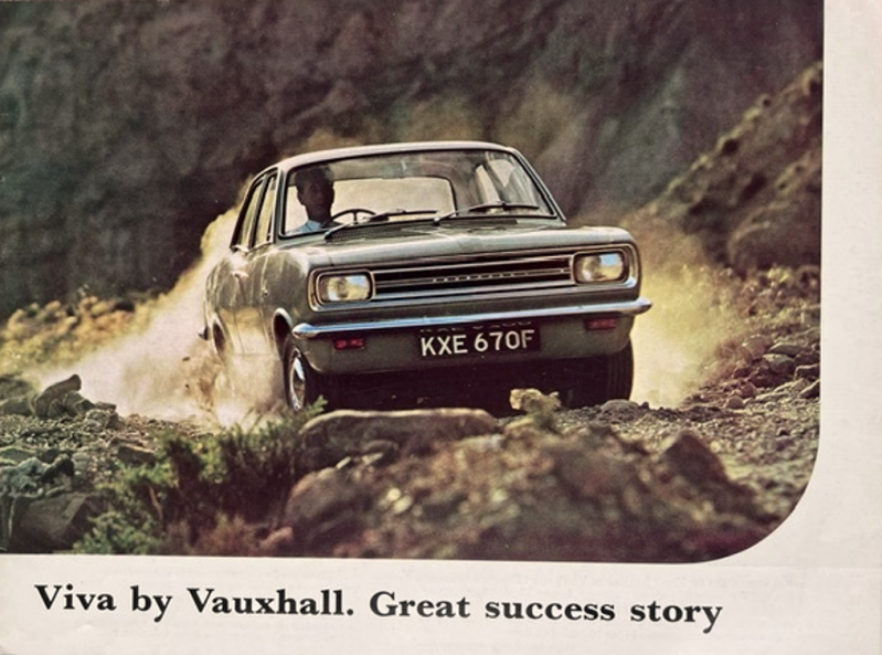 1967 Vauxhall Viva original sales brochure