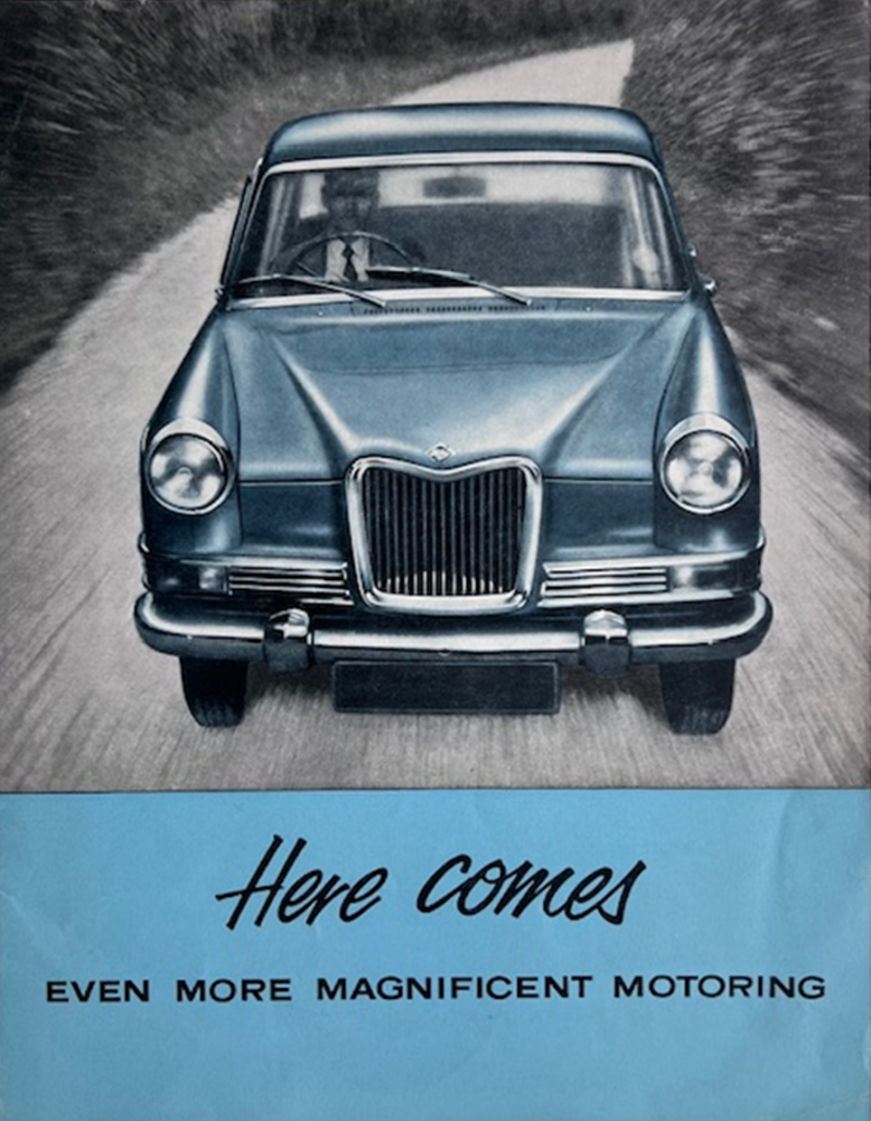 1961 Riley 4/72 original sales brochure