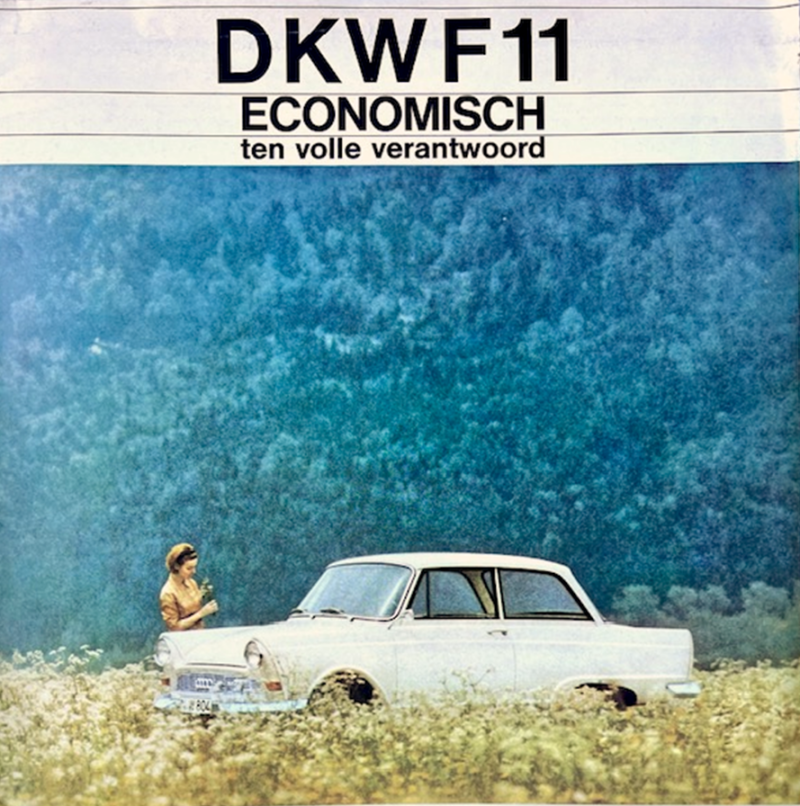 1964 DKW F11 original sales brochure