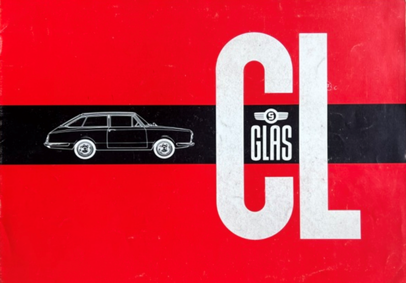 1966 Glas CL original sales brochure