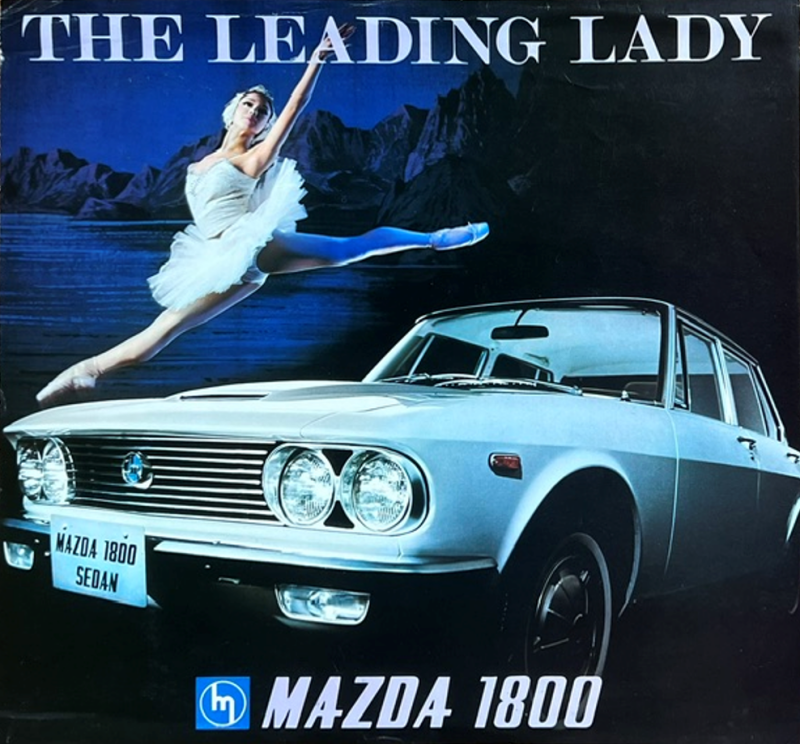 1970 Mazda 1800 original sales brochure