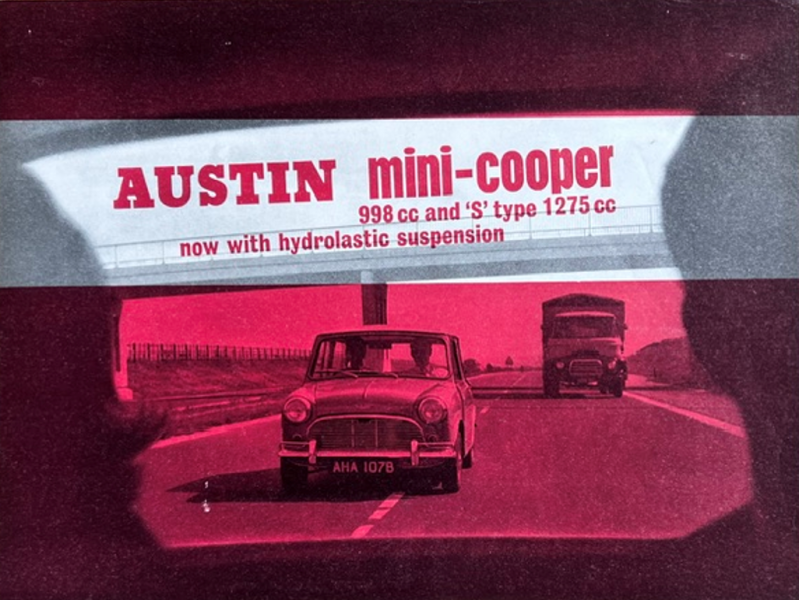 1966 Mini original sales brochure