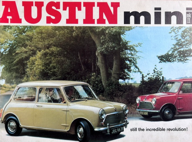 1969 Austin Mini Mark II original sales brochure