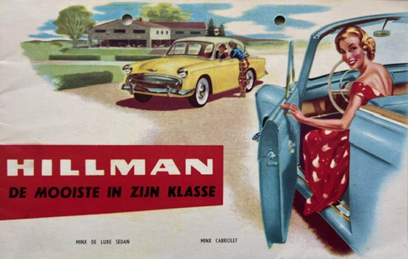 1956 Hillman Minx original sales brochure