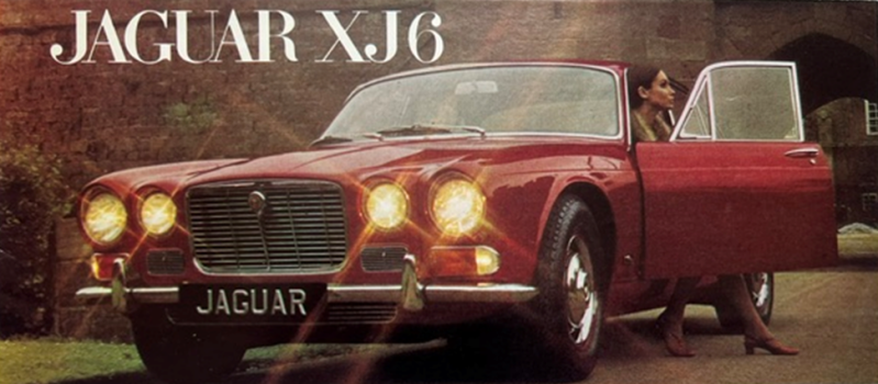 1972 Jaguar XJ6 original sales brochure