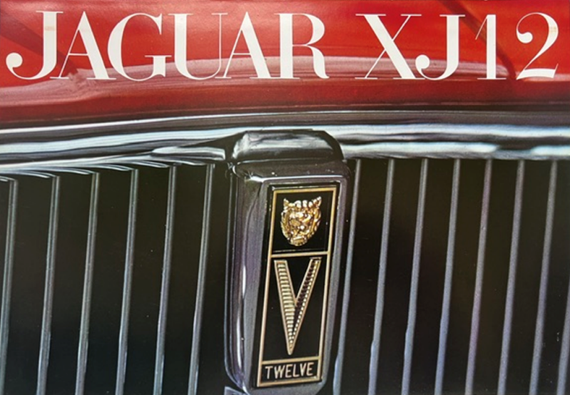 1972 Jaguar XJ12 original sales brochure