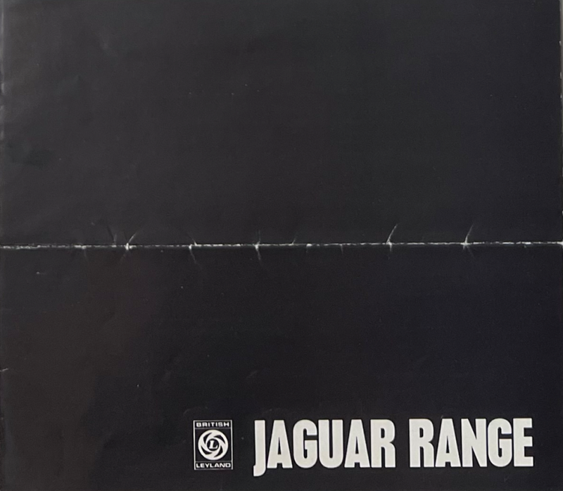 1969 Jaguar Model range original sales brochure
