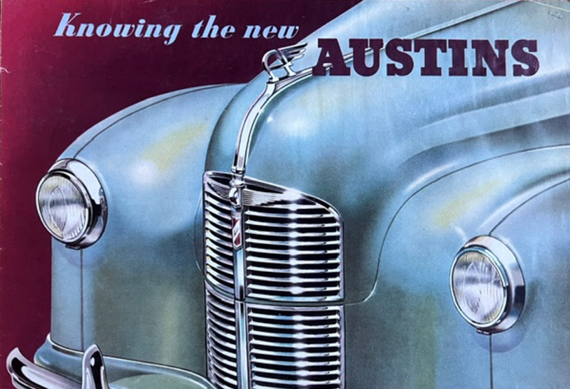 1948 Austin A40 Devon, Dorset original sales brochure